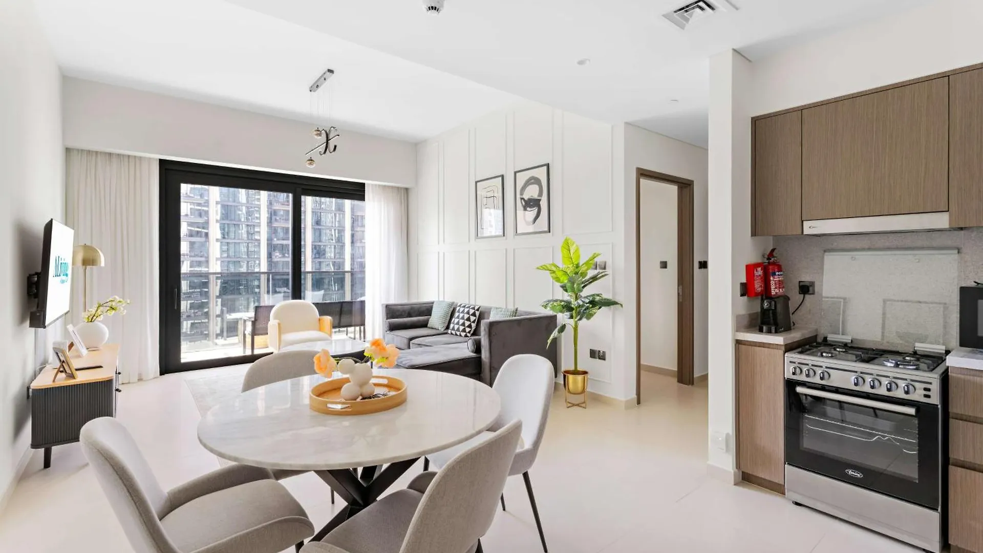 Apartment Aliving Elegant 1Br - Near Burj Khalifa & Dubai Mall Act One Act Two, Downtown United Arab Emirates